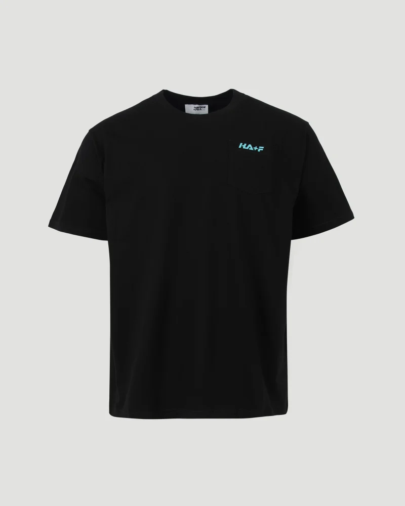 Logo Print T-Shirt in Black