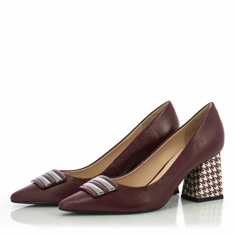Токчета DONNA ITALIANA – 11314-404-665 CARRARA MERLOT — снимка 3