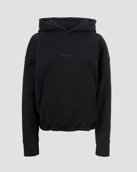 Logo Hoodie in Black
