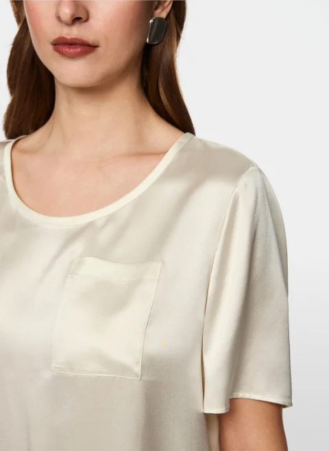 Блуза 'Material mix' Marc Cain Collections — снимка 11