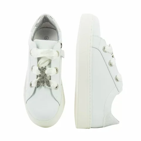 Дамски Сникърс PATRIZIA PEPE – PPJ827 BIANCO — снимка 5