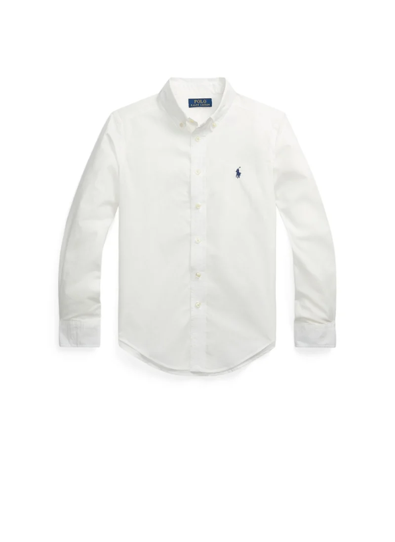Риза с бродерия Ralph Lauren Kids 7-14
