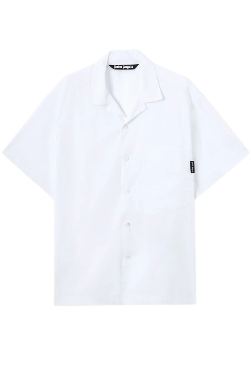 Риза B Curved Logo Bowling PMGG00AS26FAB001 0310-off white black
