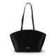 Дамска черна чанта Perla 2009 Cromia — снимка 2