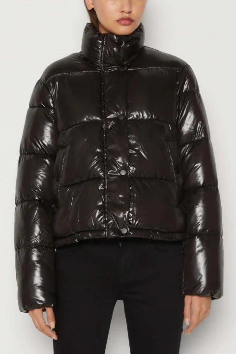 Яке Onlsky Short Puffer 15292628 C-N10 black — снимка 2
