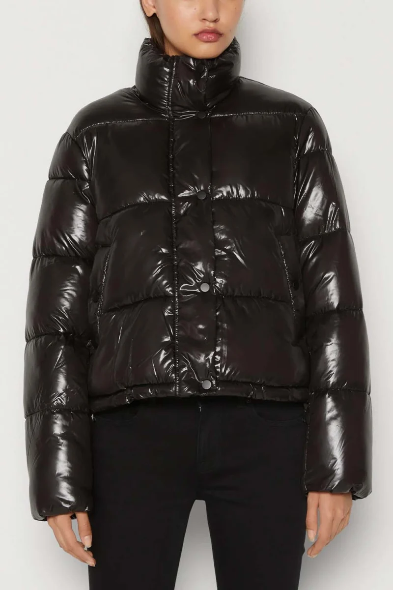 Яке Onlsky Short Puffer 15292628 C-N10 black — снимка 2