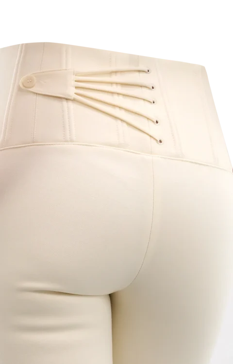 Arlésien Capri Pants in White — снимка 2