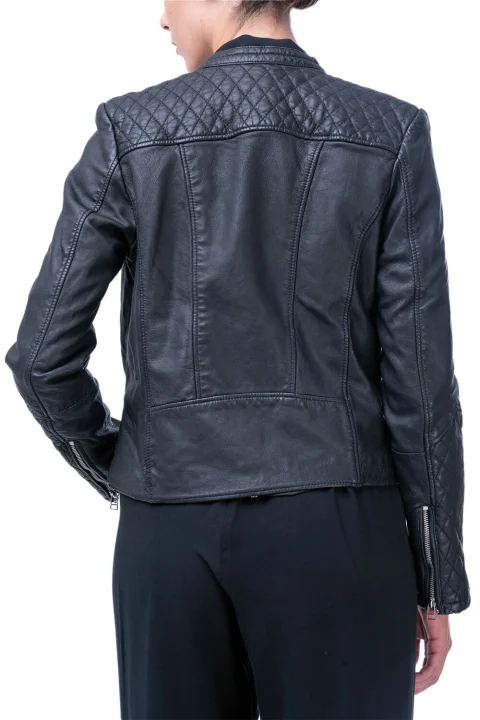 Яке Gc Manchester Biker 102341009 black — снимка 2