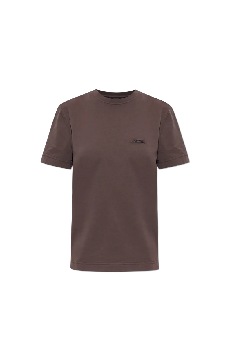 The Gros Grain Short-Sleeve T-Shirt in Brown