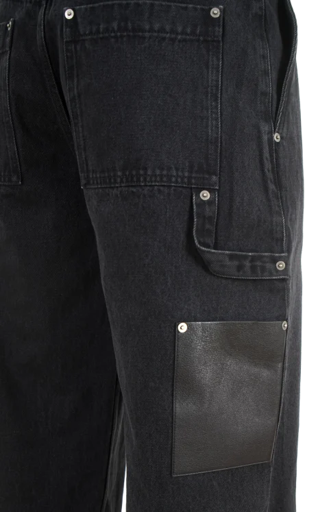 Loewe Black Jeans in Denim — снимка 2