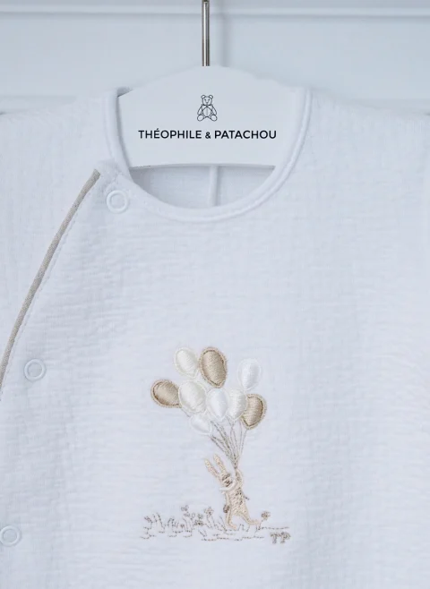 Боди с бродерия 'Garden Party' Theophile & Patachou — снимка 2