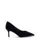 Дамски черни обувки велур UMA PARKER — снимка 2