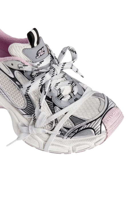 Women's 3xl Gel Clearsole Sneaker in White/pink/black — снимка 3