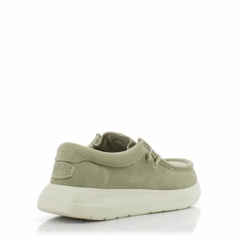 Мъжки Ежедневни HEY DUDE – 41975-1SN WALLY COMF GREY/SILVER — снимка 2