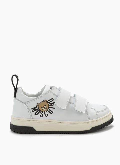 Кожени кецове 'Teddy Bear' Moschino Kids