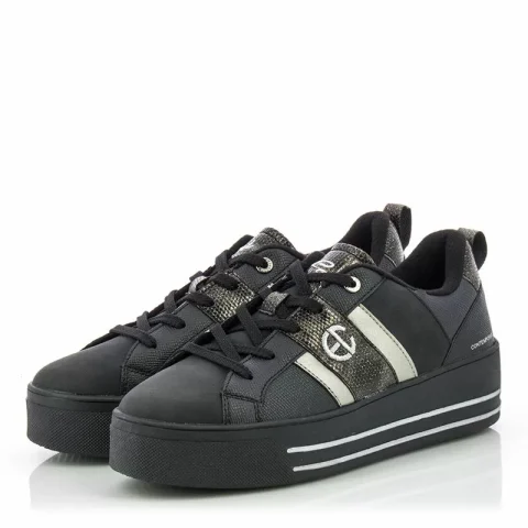 Дамски Сникърс ENRICO COVERI – ECW224237/02 -BLACK — снимка 3