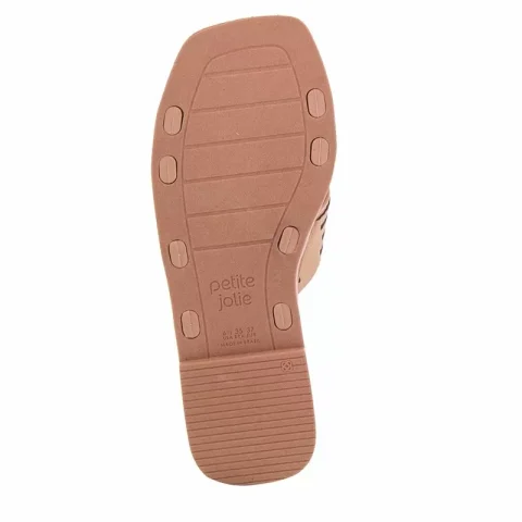 Дамски Равни Чехли PETITE JOLIE – PJ6437 ROSE/BLACK — снимка 4