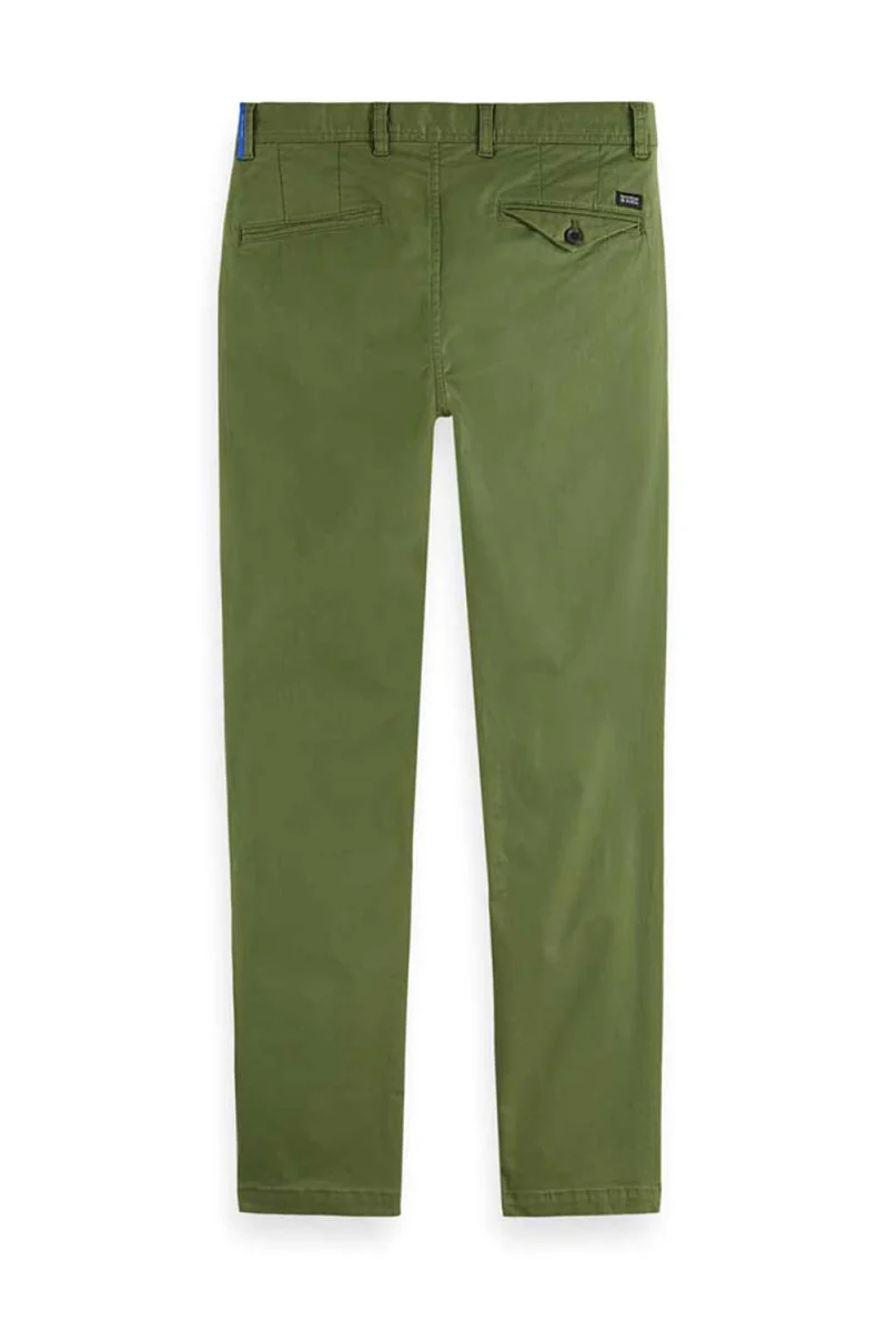 Панталон Essentials Mott Super Slim Fit Chino 175729 SC0115 army — снимка 2