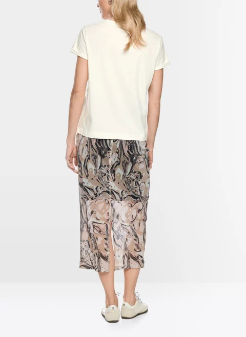 Тишърт с пайети 'Glossy' Marc Cain Sports — снимка 3
