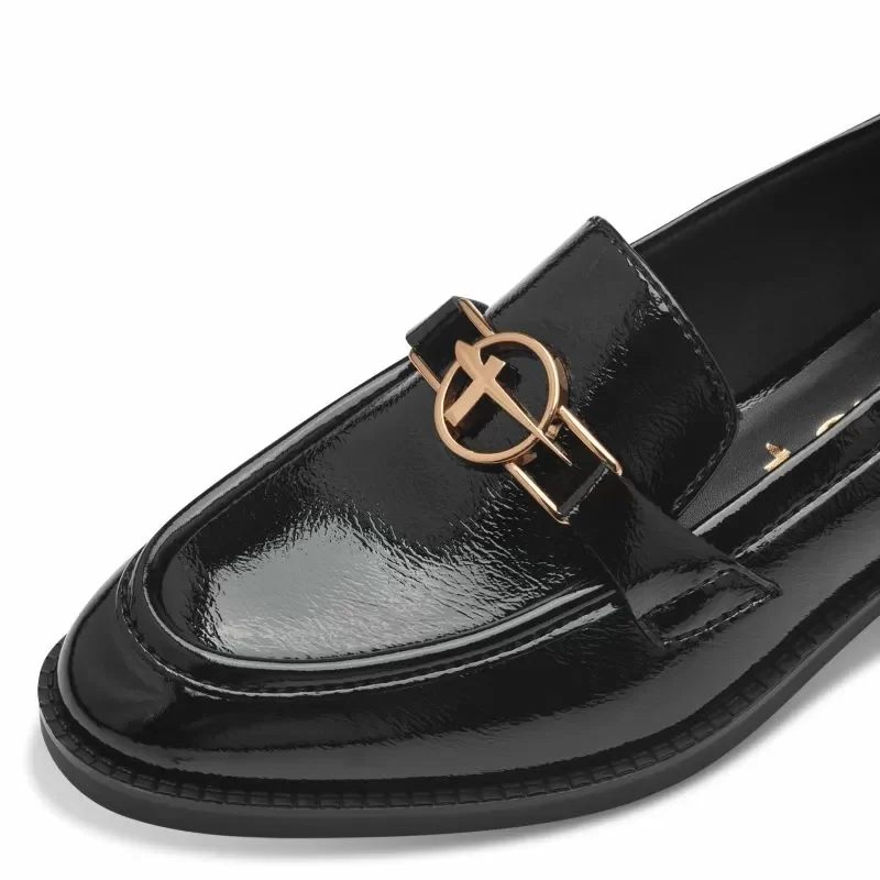 Дамски Лоуфър TAMARIS – 1-24303-43-018 BLACK PATENT — снимка 4