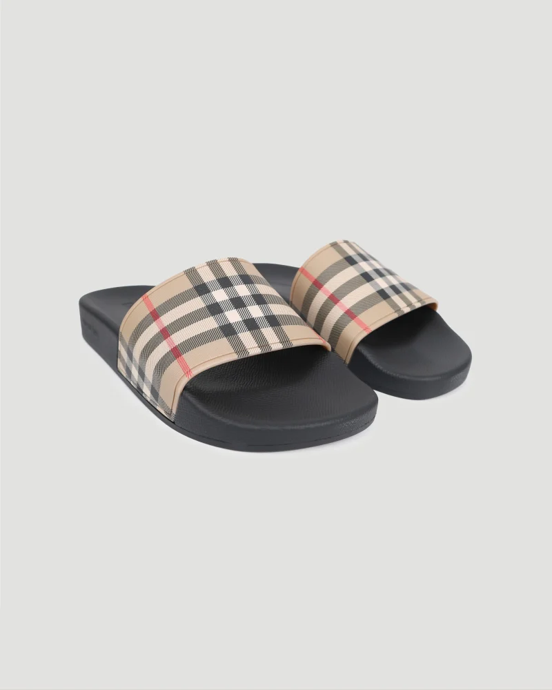 Vintage Check Slides — снимка 3