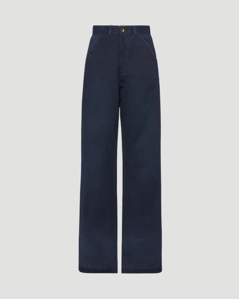 Herringbone Jeans in Blue