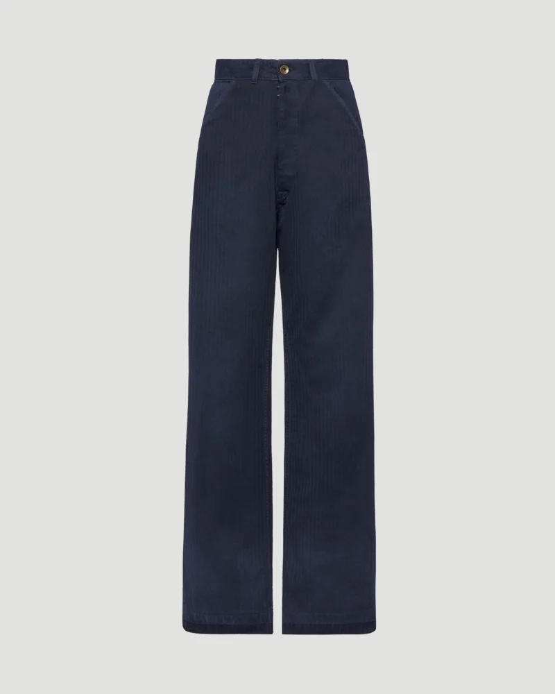 Herringbone Jeans in Blue