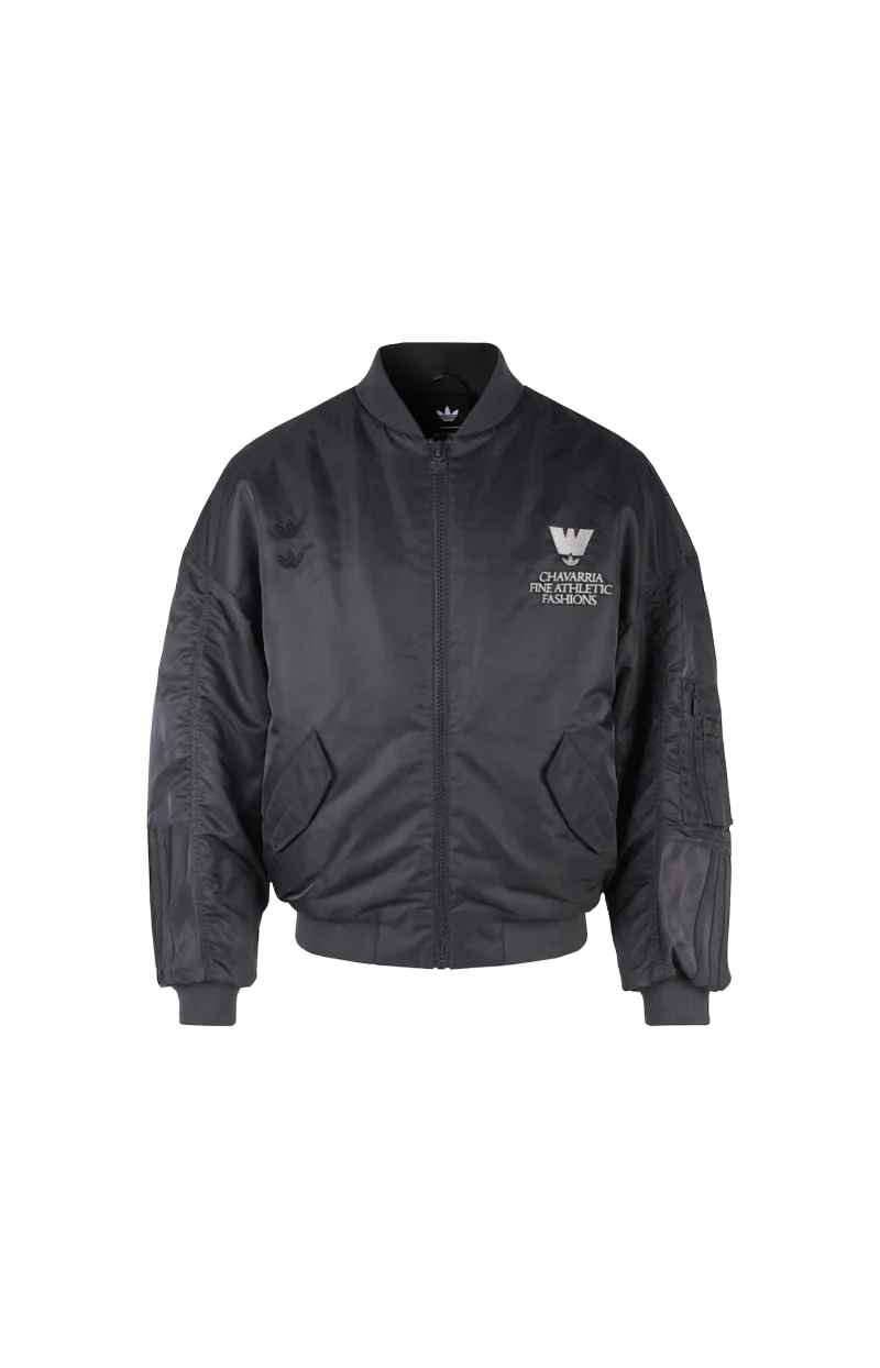 Grey Bomber Jacket