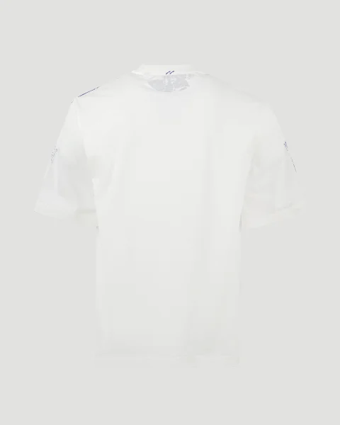 EKD Cotton T-Shirt in White — снимка 5