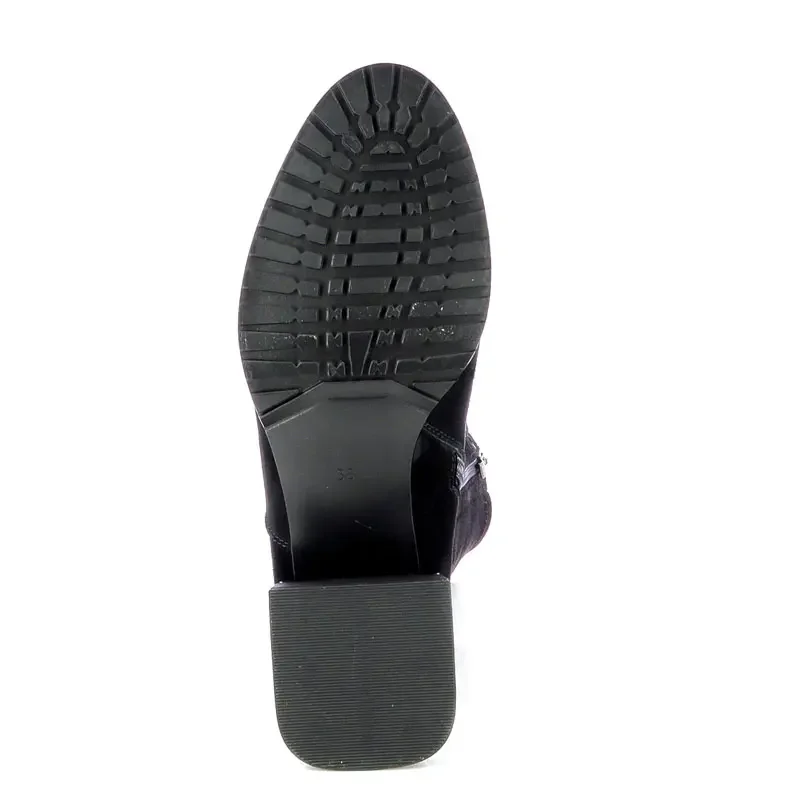 Ботуши На Ток CARLO FABIANI – 3461073 BLACK SUEDE — снимка 4