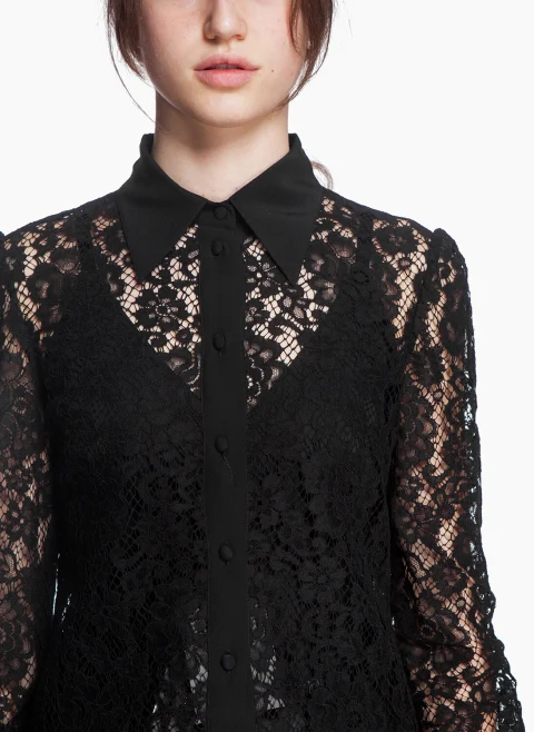 Дантелена риза Dolce&Gabbana — снимка 14