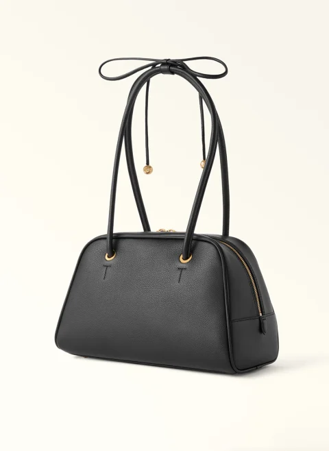 Чанта Furla Poppy Dome Nero M — снимка 2