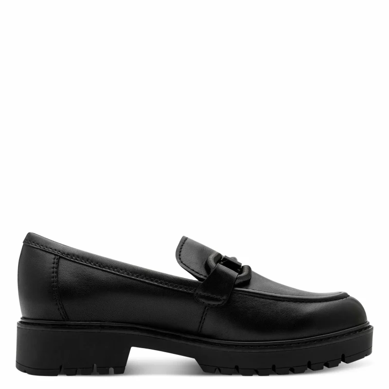 Дамски Лоуфър TAMARIS – 1-24723-43-003 BLACK LEATHER_1 — снимка 2