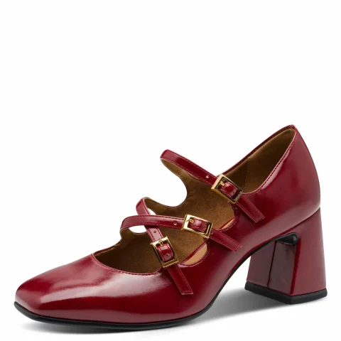 Токчета TAMARIS – 1-22458-45-500 RED — снимка 3
