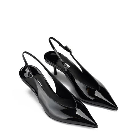 Дамски черни обувки лак CLIVAGE Le Silla — снимка 6