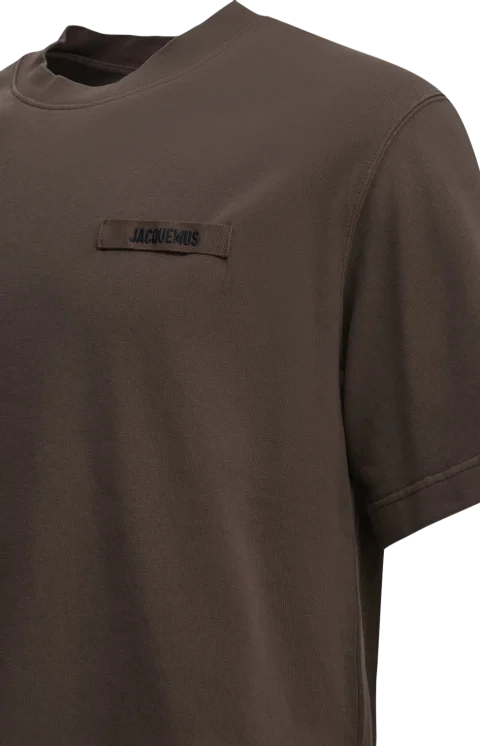 The Gros Grain T-Shirt in Brown — снимка 3