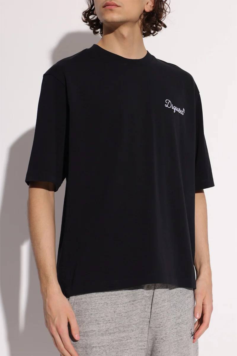 T-Shirt S74GD1525D20106 900 black — снимка 2