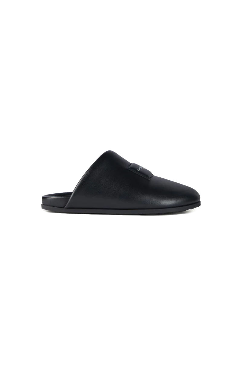 Puffy Mules in Nappa Leather