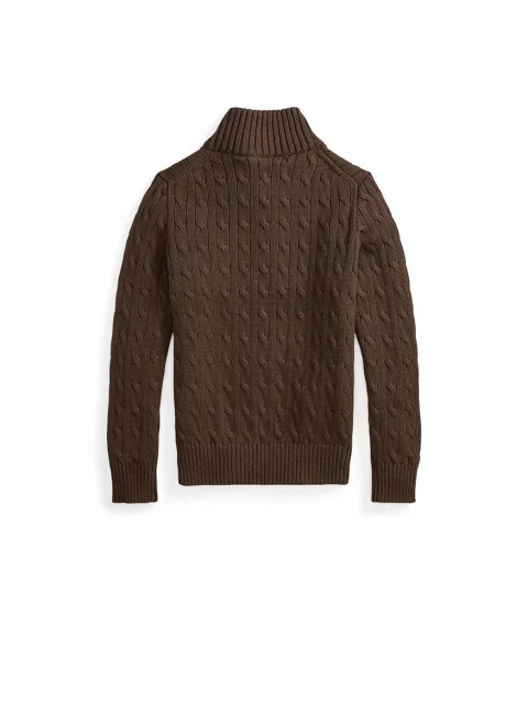 Пуловер с лого бродерия Ralph Lauren Kids 7-14 — снимка 2