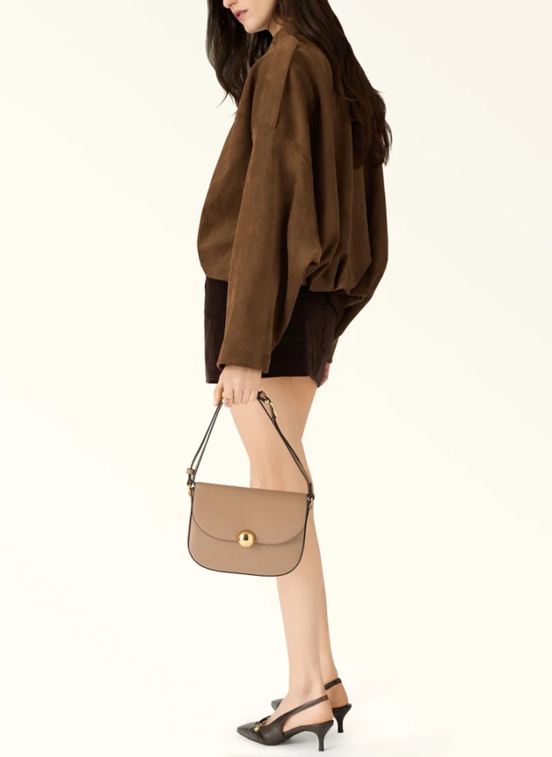Crossbody чанта Furla Moonlight Toffee — снимка 6