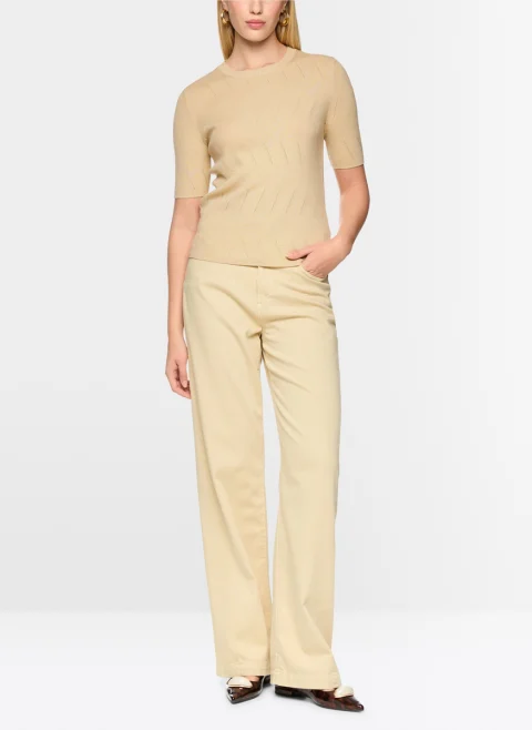 Фин пуловер с геометричен мотив Marc Cain Collections — снимка 8