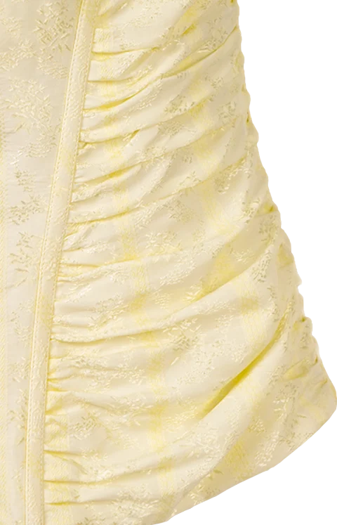 Corset Top in Yellow — снимка 2