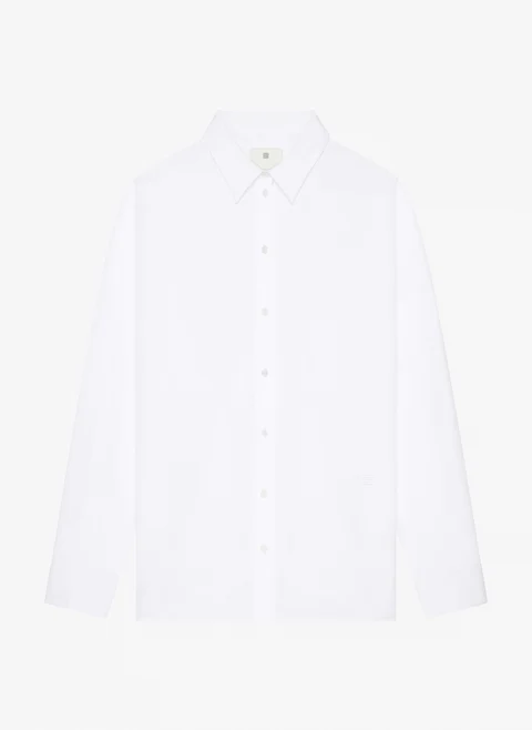 Риза от памучен поплин Givenchy — снимка 4