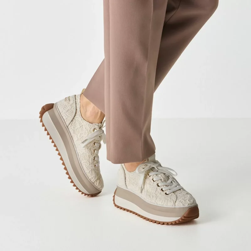 Дамски Гуменки TAMARIS – 1-23731-41-474 IVORY MACRAMEE — снимка 7