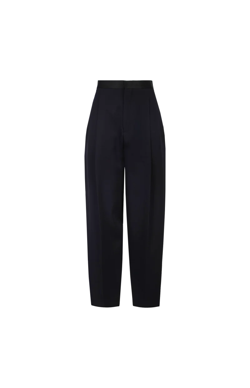 Wool Wide-Leg Pants