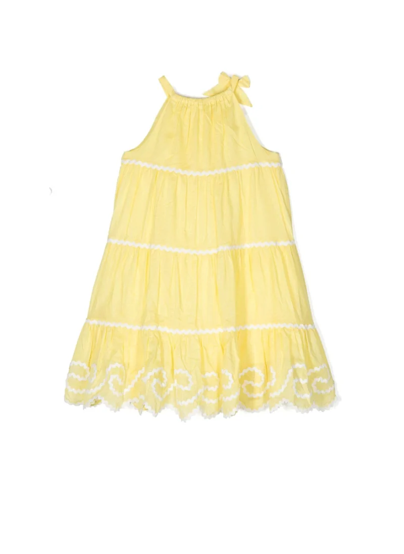 Рокля 'Bow-Detail' Zimmermann Kids — снимка 2