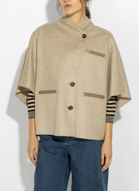 Пелерина от кашмир Max Mara Mxaandalo