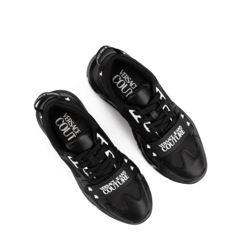 Мъжки черни маратонки VERSACE JEANS — снимка 8