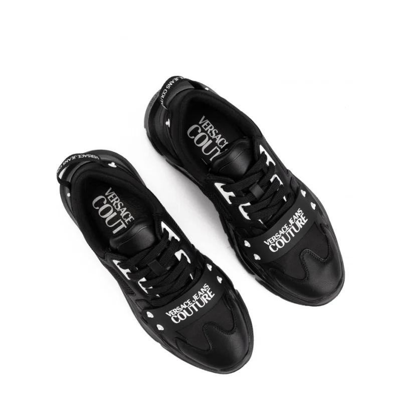 Мъжки черни маратонки VERSACE JEANS — снимка 8
