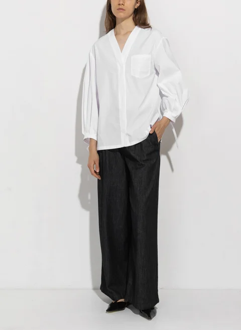 Риза с панделки 'S Max Mara Oro — снимка 2